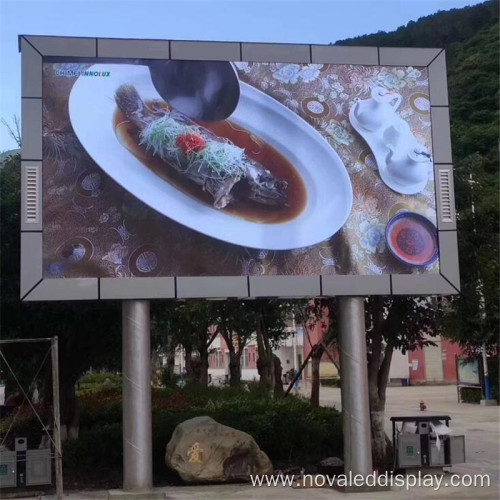 Exhibición llevada grande al aire libre de alta definición para hacer publicidad